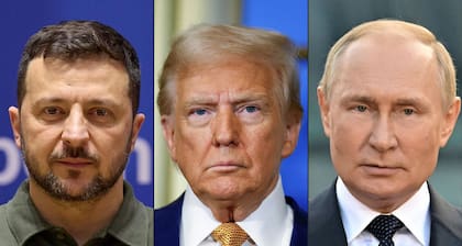 Volodimir Zelensky afirmó que Estados Unidos propuso una nueva ronda de negociaciones entre Kiev y Moscú (Foto: various sources / AFP)